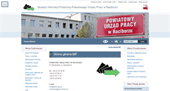 Desktop Screenshot of bip.pup-raciborz.pl